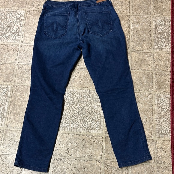 Level 99 Indigo Skinny Straight Jeans size 30P - Picture 5 of 5